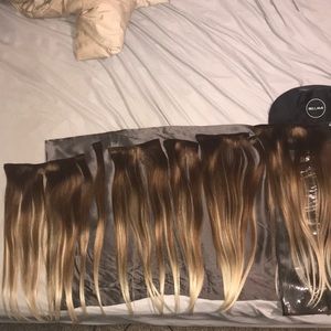 Bellami Balayage 160 gram 20” NEW brown/ash blonde